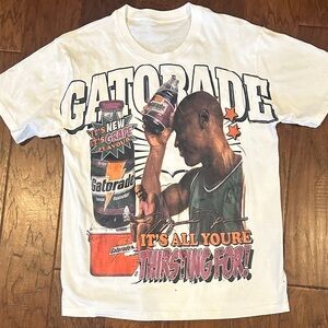 Source Unknown White Graphic Tee